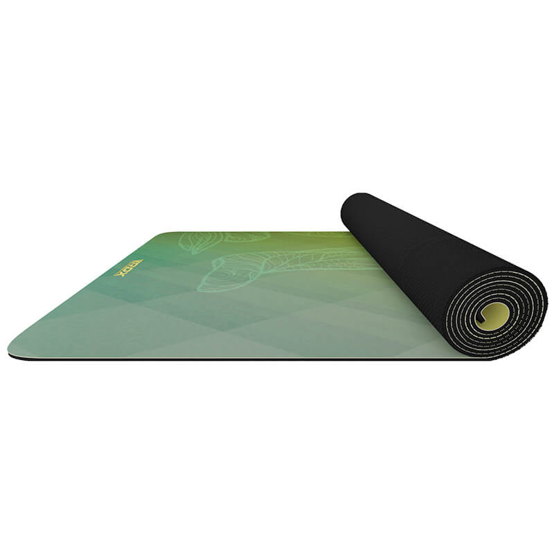 RDX D7 6mm 4-in-1 PU Rubber Yoga Mat Set