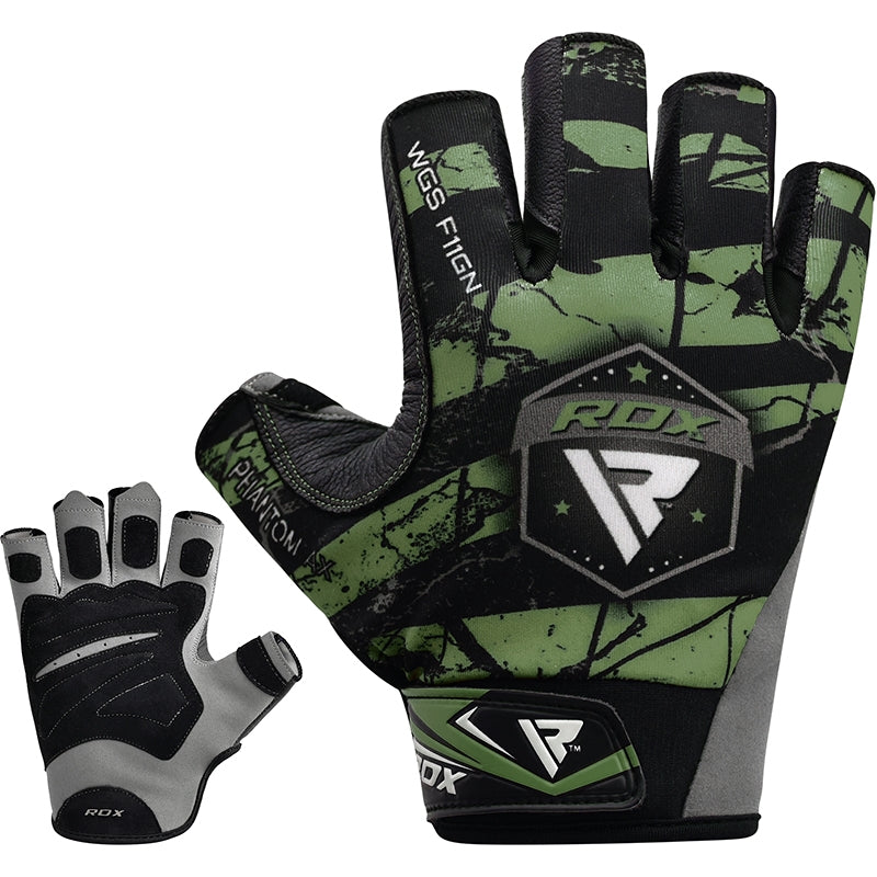 RDX F11 Camouflage Gym Workout Gloves
