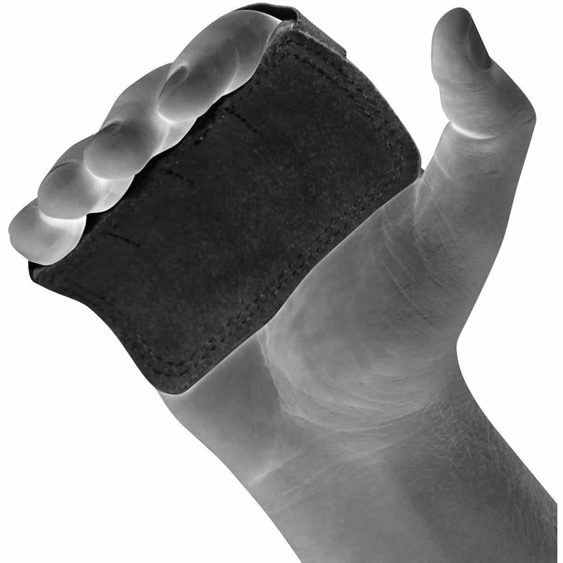 RDX G3 Black Leather Hand Grip Pads#color_black