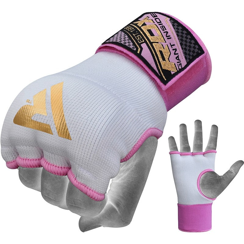 RDX SP Boxing Inner Gloves with Pink Strap