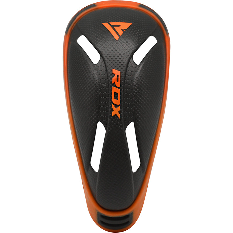 RDX MB Compression Shorts with Groin Cup#color_orange