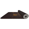RDX D6 4-in-1 Iris 6mm PVC Yoga Mat Solar Brown Set