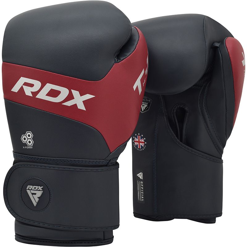 RDX T13 Boxing Gloves#color_red