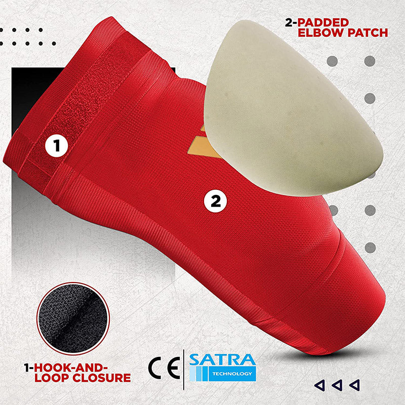 RDX HY Elbow Support Pads#color_red