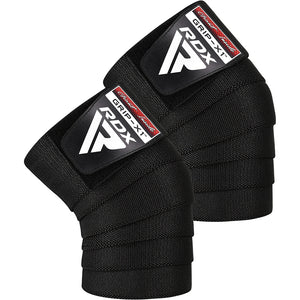 RDX K1 IPL & USPA Approved Knee Wraps For Power & Weight Lifting Gym Workouts Oeko-Tex Standard 100 Certified