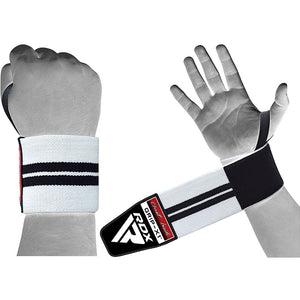 RDX W3W Weight Lifting Wrist Support Wraps With Thumb Loops Oeko-Tex® Standard 100 Certified