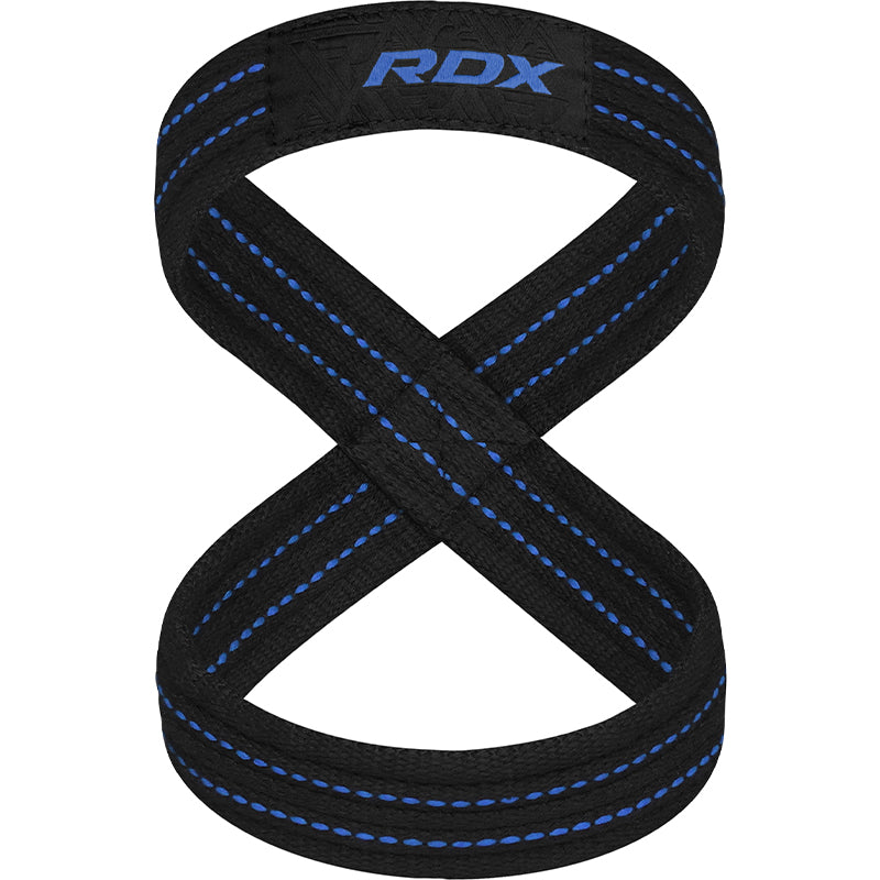 RDX weight lifting 8 Figure Strap#color_blue