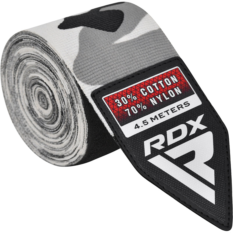 RDX WX Professional Boxing Hand Wraps #color_camo-grey