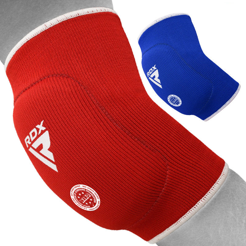 RDX T1 WAKO Approved Elbow Protector#color_redblue