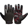 RDX T2 Touch Screen Friendly Full Finger Gym Gloves#color_red