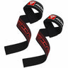 RDX S4 Weightlifting Wrist Straps #color_black