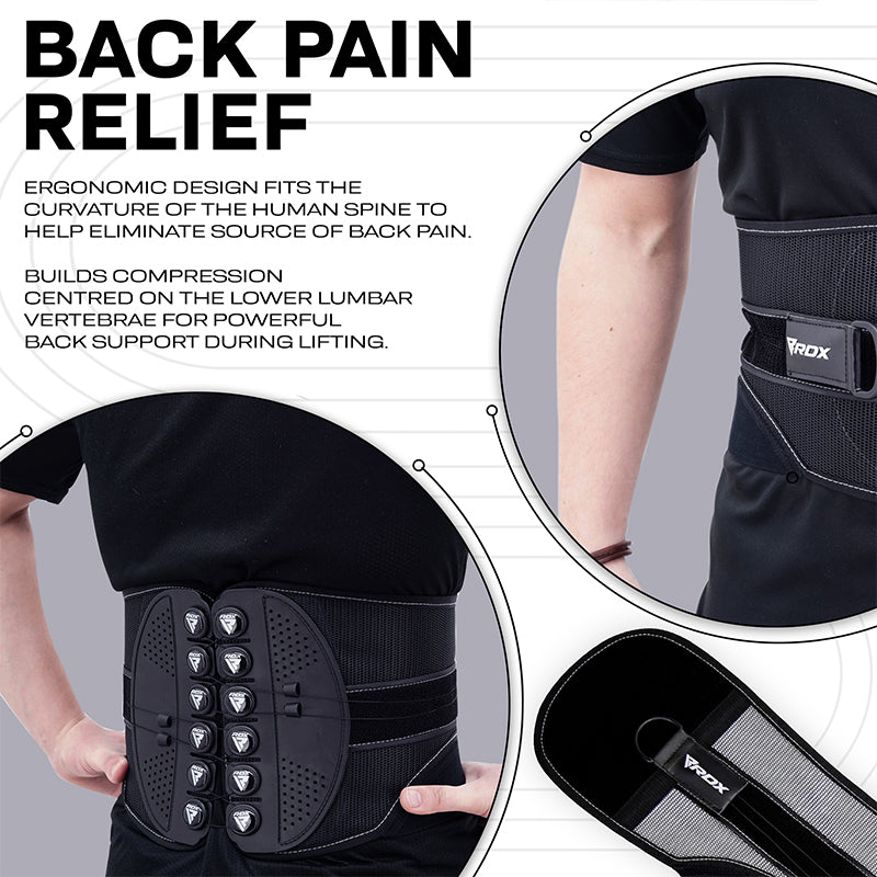 Apd Back Support RDX SB FlexDIAL Adjustable FDA Approved Lumbar Back Support Brace – RDX ...