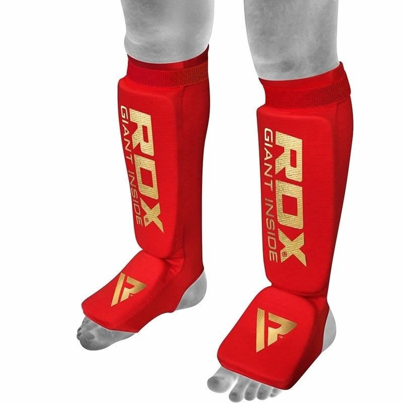 SI MMA Gel Padded Lightweight Shin Instep Guard OEKO TEX® Standard 100 certified